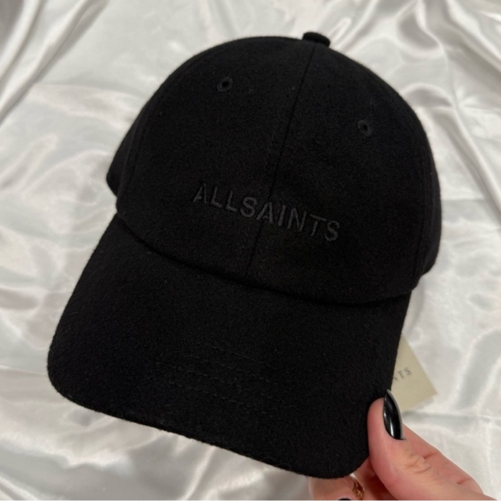 All Saints Black Cap